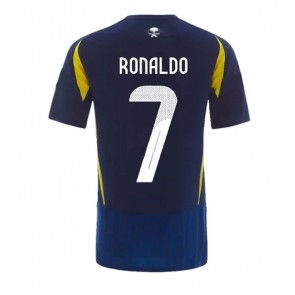 Al-Nassr Cristiano Ronaldo #7 Venkovní Dres 2024-25 Krátký Rukáv